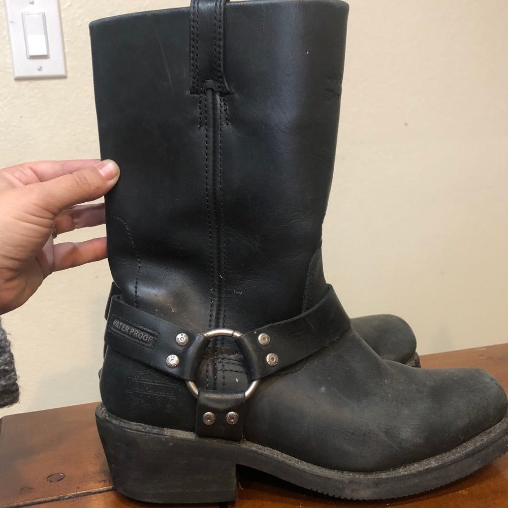 Harley Davidson Boots Size 9